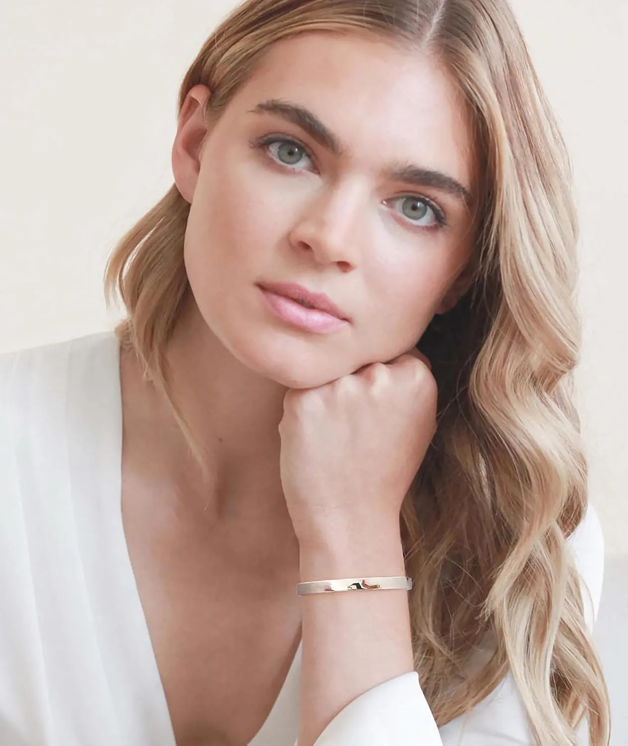 14K Gold Bracelets for Women Adjustable Slider Bracelet Bangle Bracelets for Women Gold Chain Bracelet