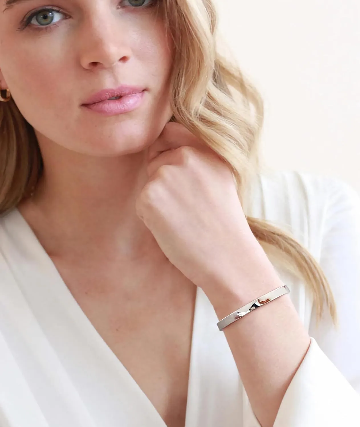 14K Gold Bracelets for Women Adjustable Slider Bracelet Bangle Bracelets for Women Gold Chain Bracelet