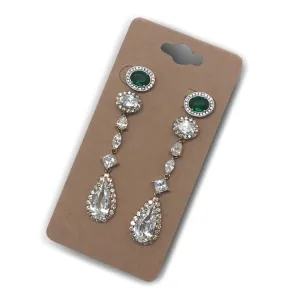 2 1/4" x 4 5/8" Kraft Paper Earring Card