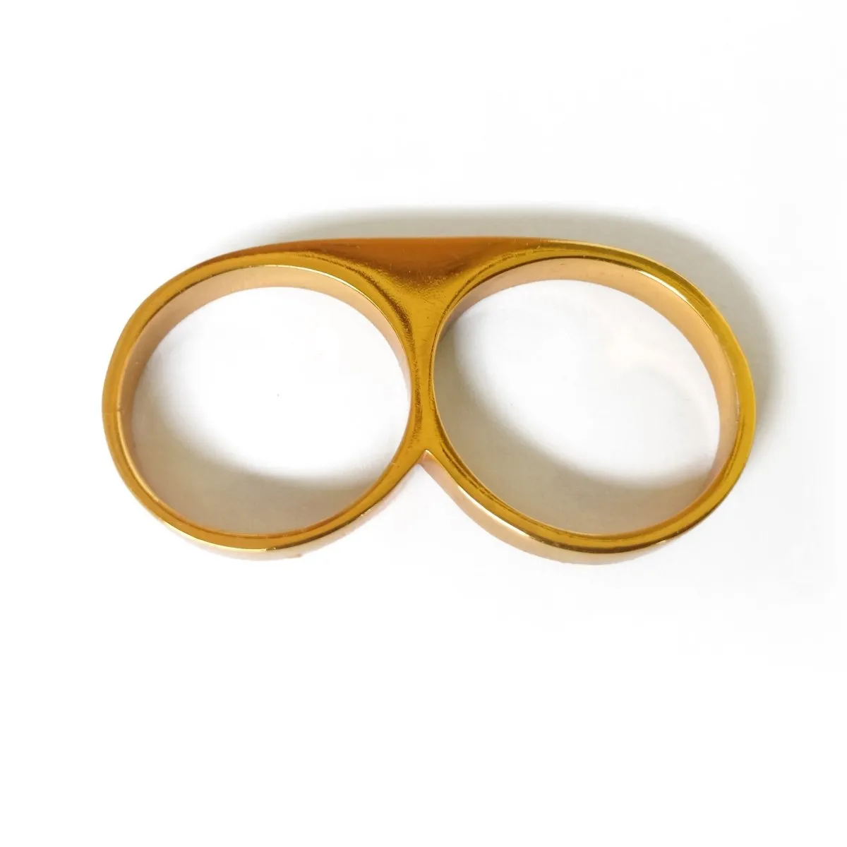 2 Finger Ring Slim Gold