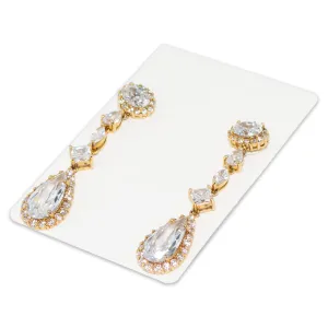 2" x 3" White Paper Earring Cards