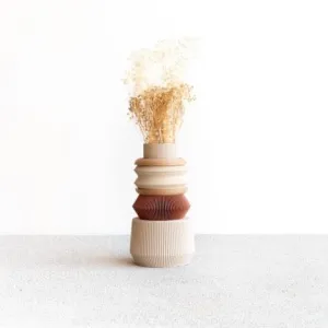 3d printed totem vase