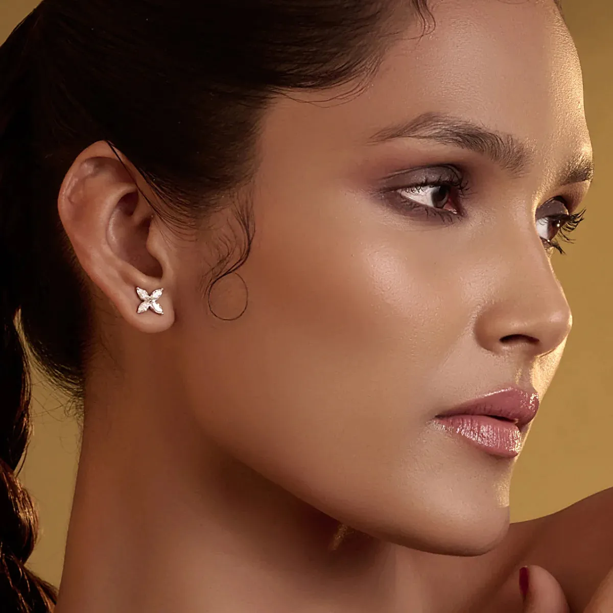 4 Marquise Diamond Earrings