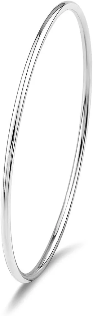 925 Sterling Silver Bangle Bracelet Bangles for Women/Girls | Bangle Bracelets for Women | 925 Sterling Silver Bracelets for Women | Dainty Bracelets