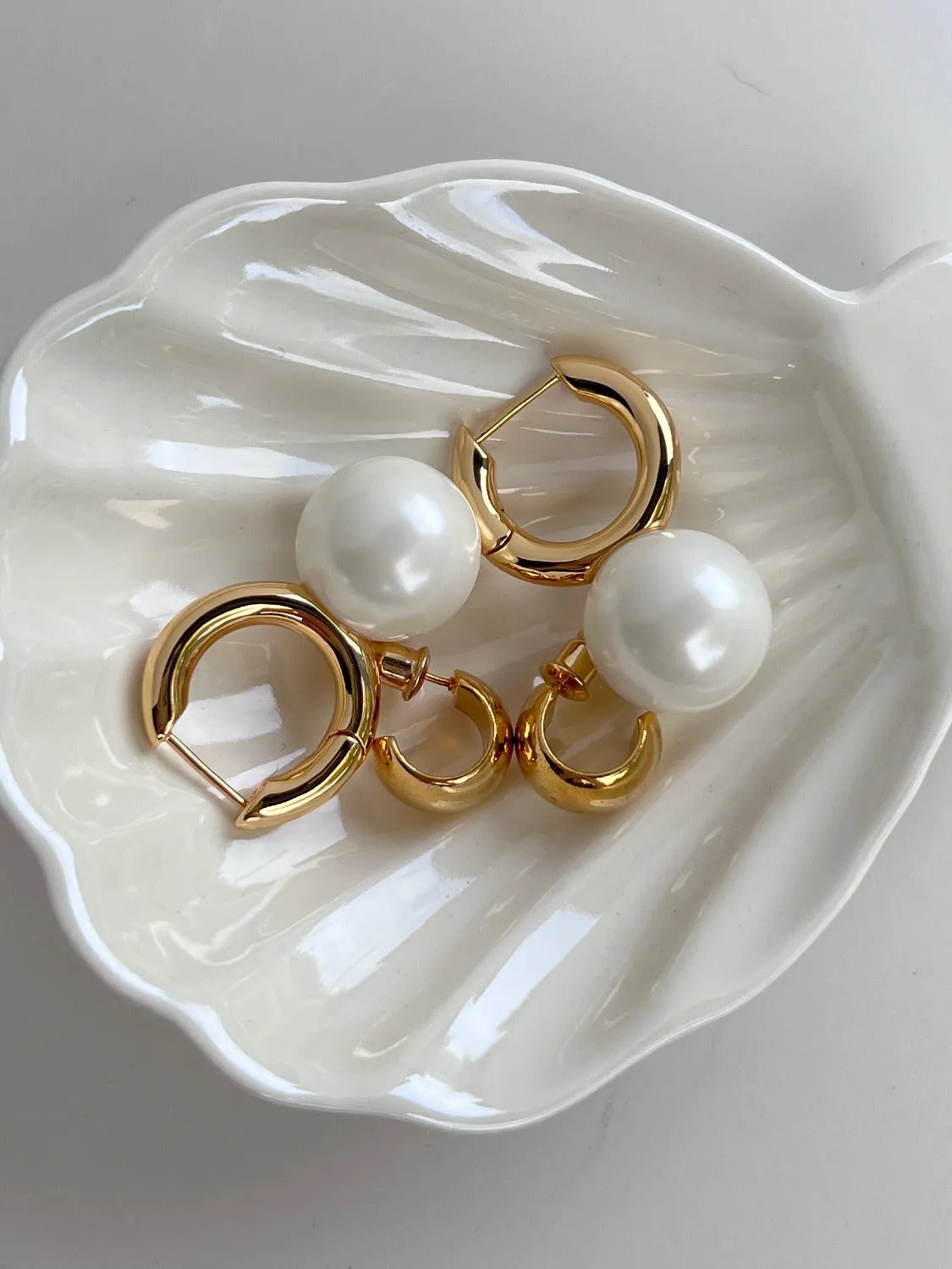 Anya Pearl Drop Earrings