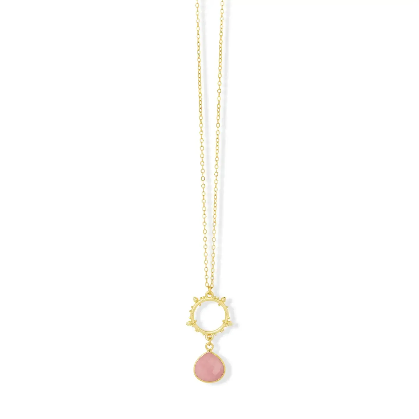 Ashiana | Allegra Pink Jade Necklace