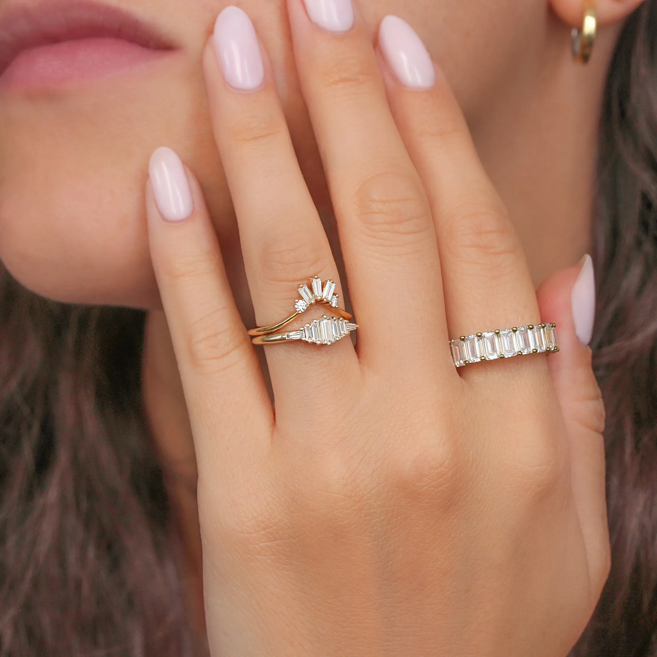Baguettes Diamond ring - Adriana ♥