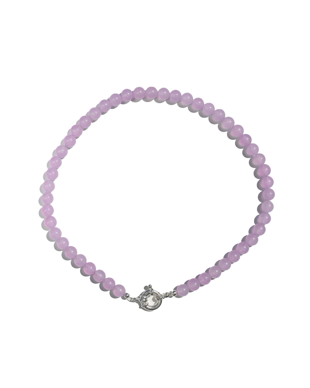 Beaded Necklace - Lilac Jade Stacker