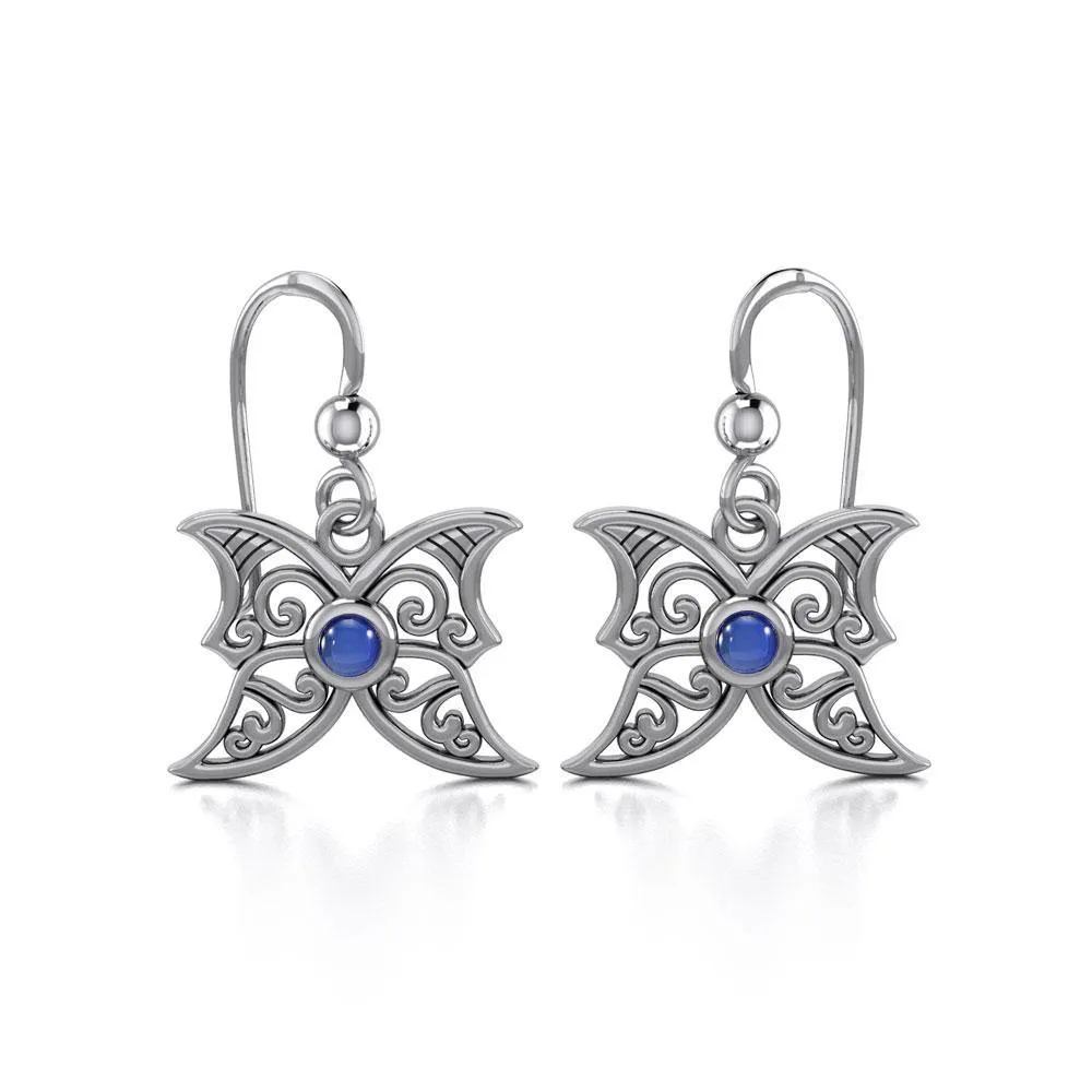 Blue Moon Sterling Silver Earrings TE2897