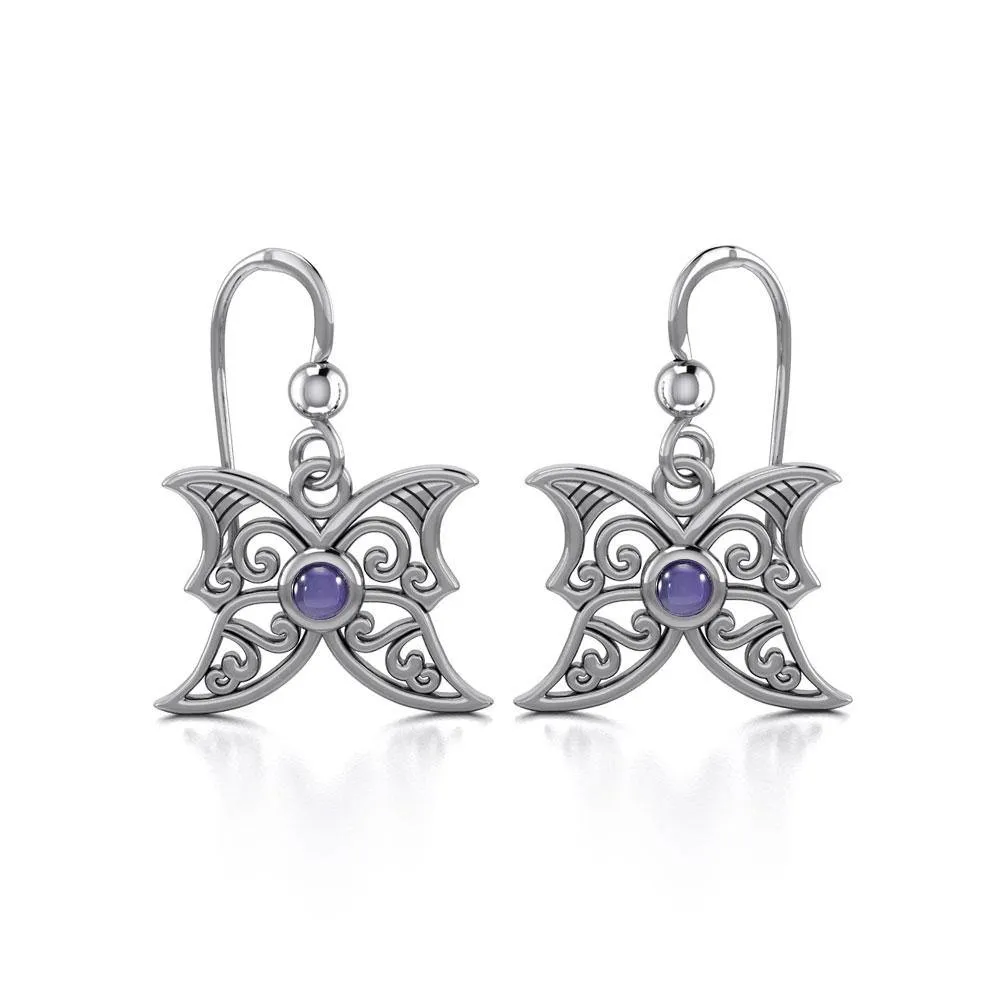 Blue Moon Sterling Silver Earrings TE2897