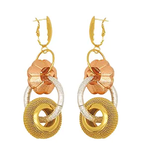 Bold Gold Chain Link Earrings