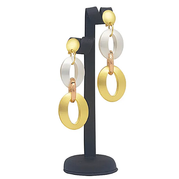 Bold Gold Chain Link Earrings