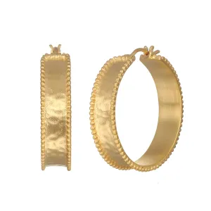 Bold Gold Hoop Earrings