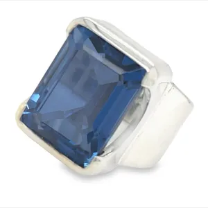 Bold Sapphire Quartz Ring