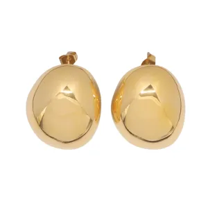 Bold Statement Round Earrings