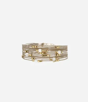 Bracelet Delicioso (Acier doré)