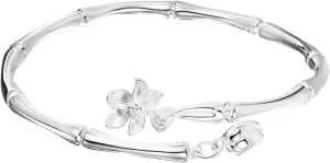 Bracelets for Women, Elegant Women's Sliver Bangle Bracelet Adjustable, Sterling Silver Cuff Friendship Bracelet Kit, Simple Carved Open Bangles Cuff Fashion Womens Jewelry Valentines Day Gifts