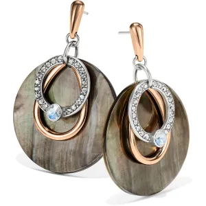 Brighton Neptune's Rings Shell Post Drop Earrings