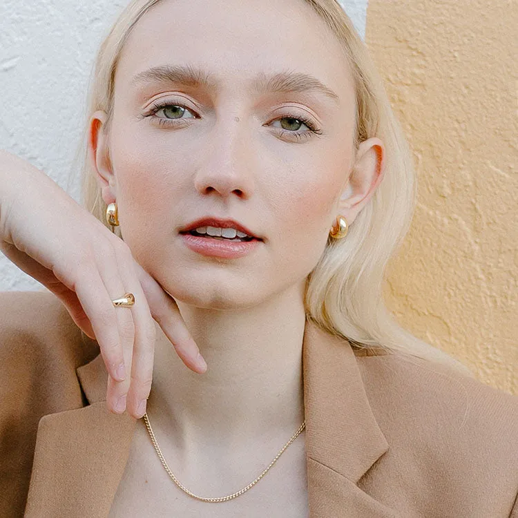 Bubble Huggie Earrings