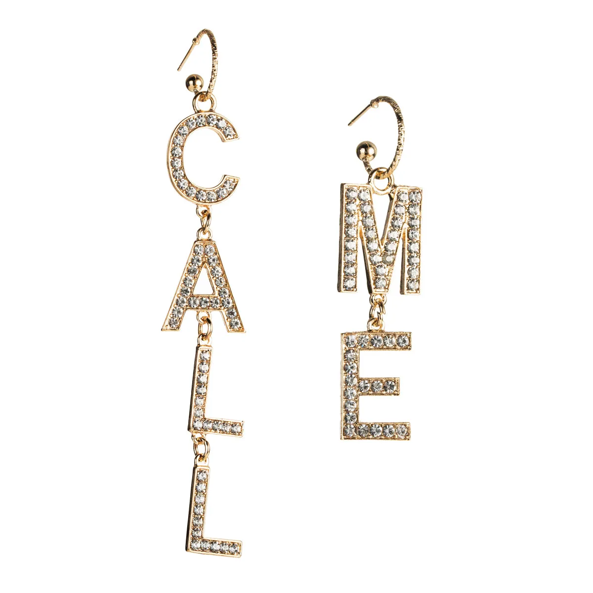 Call Me Rhinestone Earrings