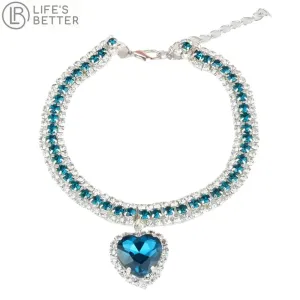 Cat Rhinestone Diamante Collar Necklaces
