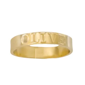 Custom Name Ring