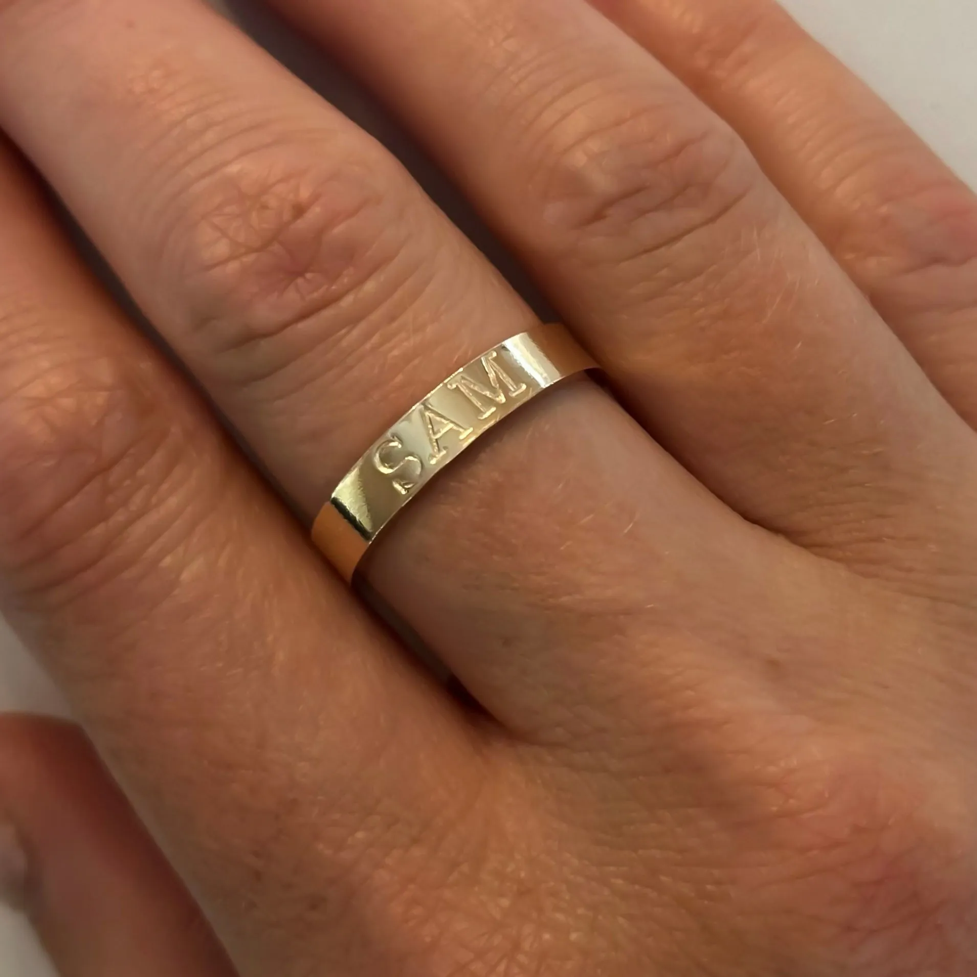 Custom Name Ring