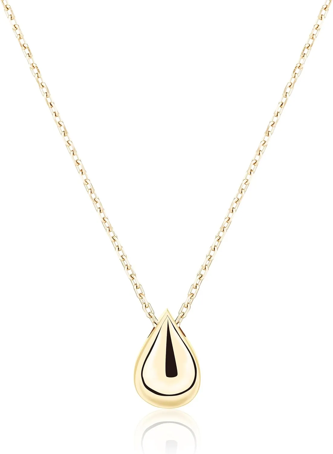 Cute Pendant Dainty Gold Necklace for Women | 14k Gold & SIlver Plated Womens Necklaces with Bracelet | Small Love Waterproof Necklaces for Women