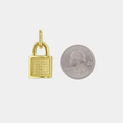 CZ LOCK WITH JUMPER 3/4"x 1"