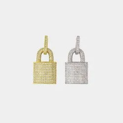 CZ LOCK WITH JUMPER 3/4"x 1"