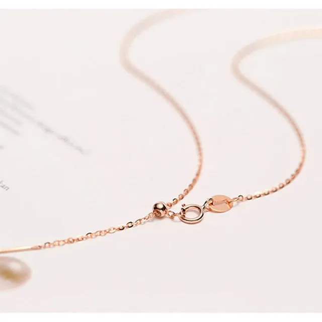 DAIMI 18K Gold Universal Chain 0.78g Pure Gold Adjustable Chain Gift For Women