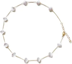 Dainty Pearl Choker Necklace Trendy Gold Necklaces Jewelry for Women