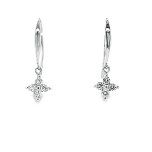 Dangling Diamond Earrings