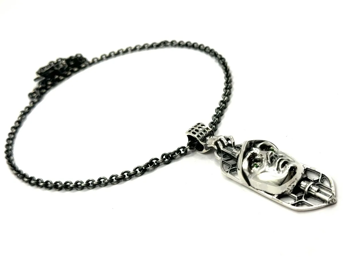 Effigy Necklace In Sterling Silver