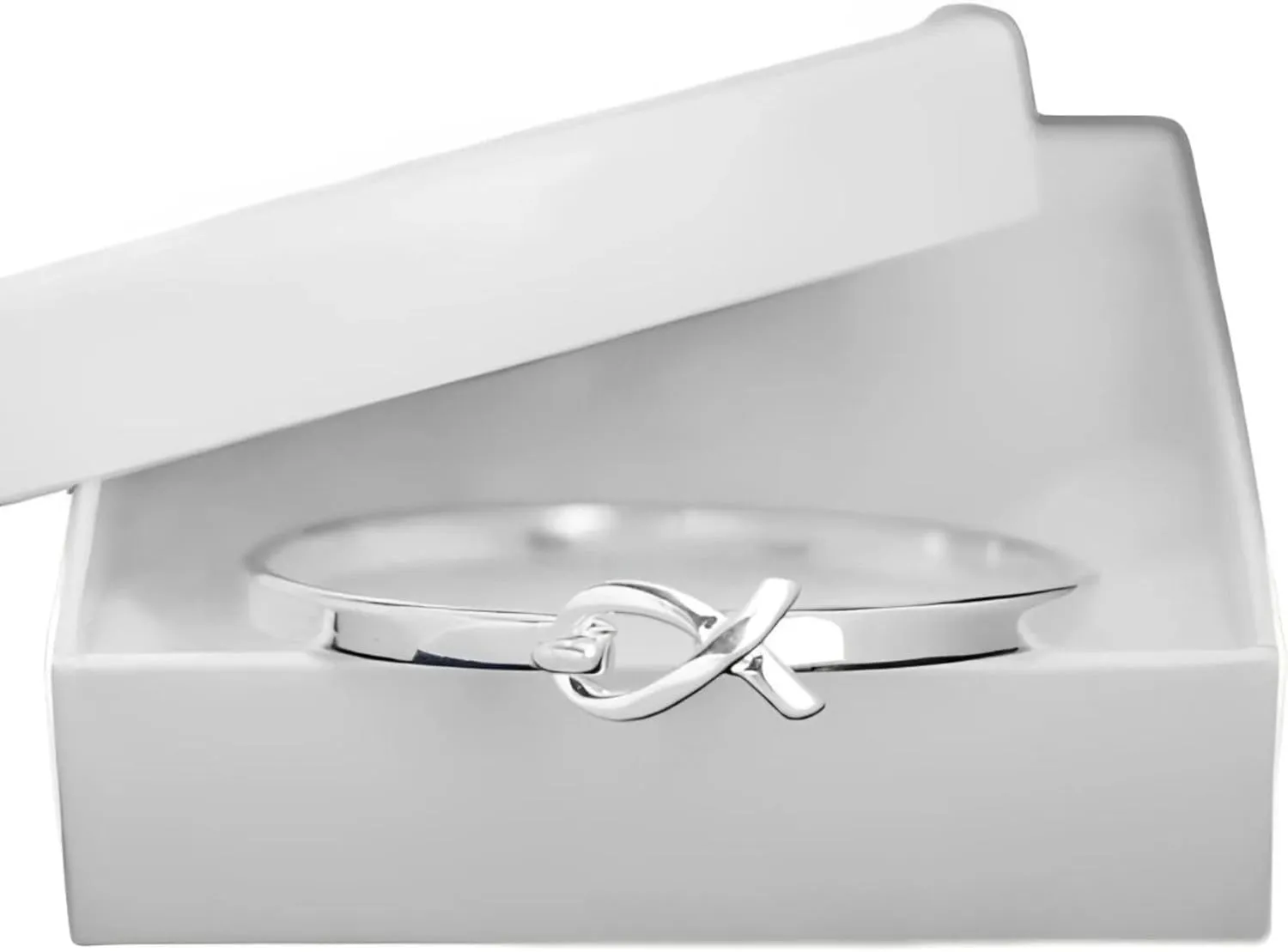 Elegant Cancer Awareness Ribbon Bracelets - Cancer Survivor Bangle Bracelets - Awareness Jewelry