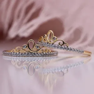 Elegant Swarovski Tiara Ring