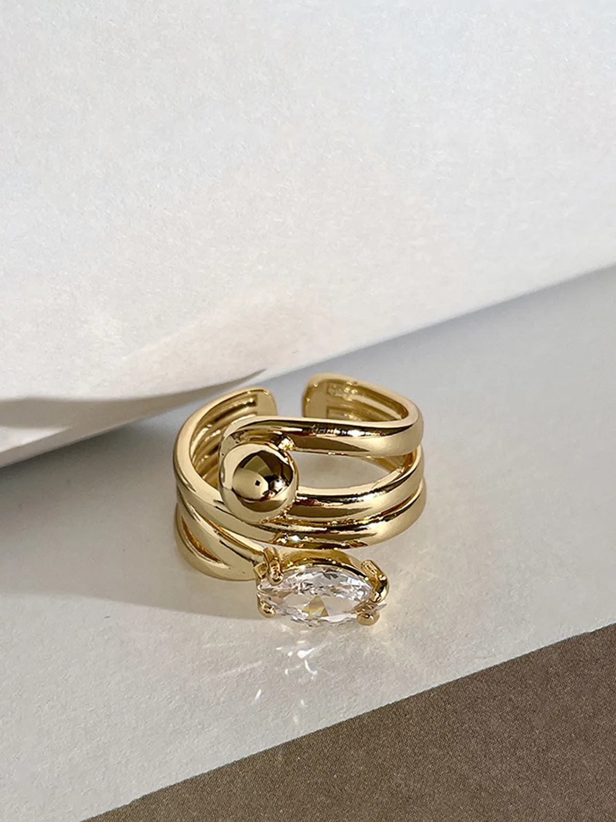 Elegant Twist Ring