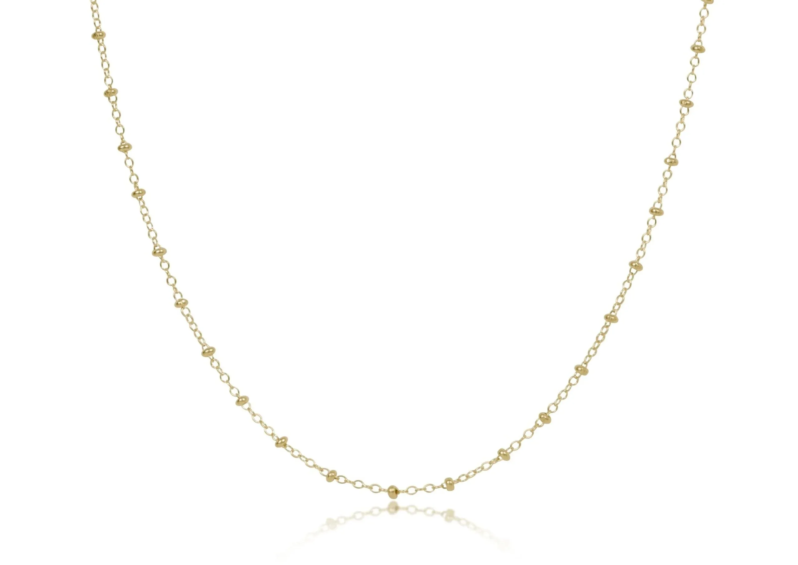Enewton 15" Choker Simplicity Chain Gold 2mm