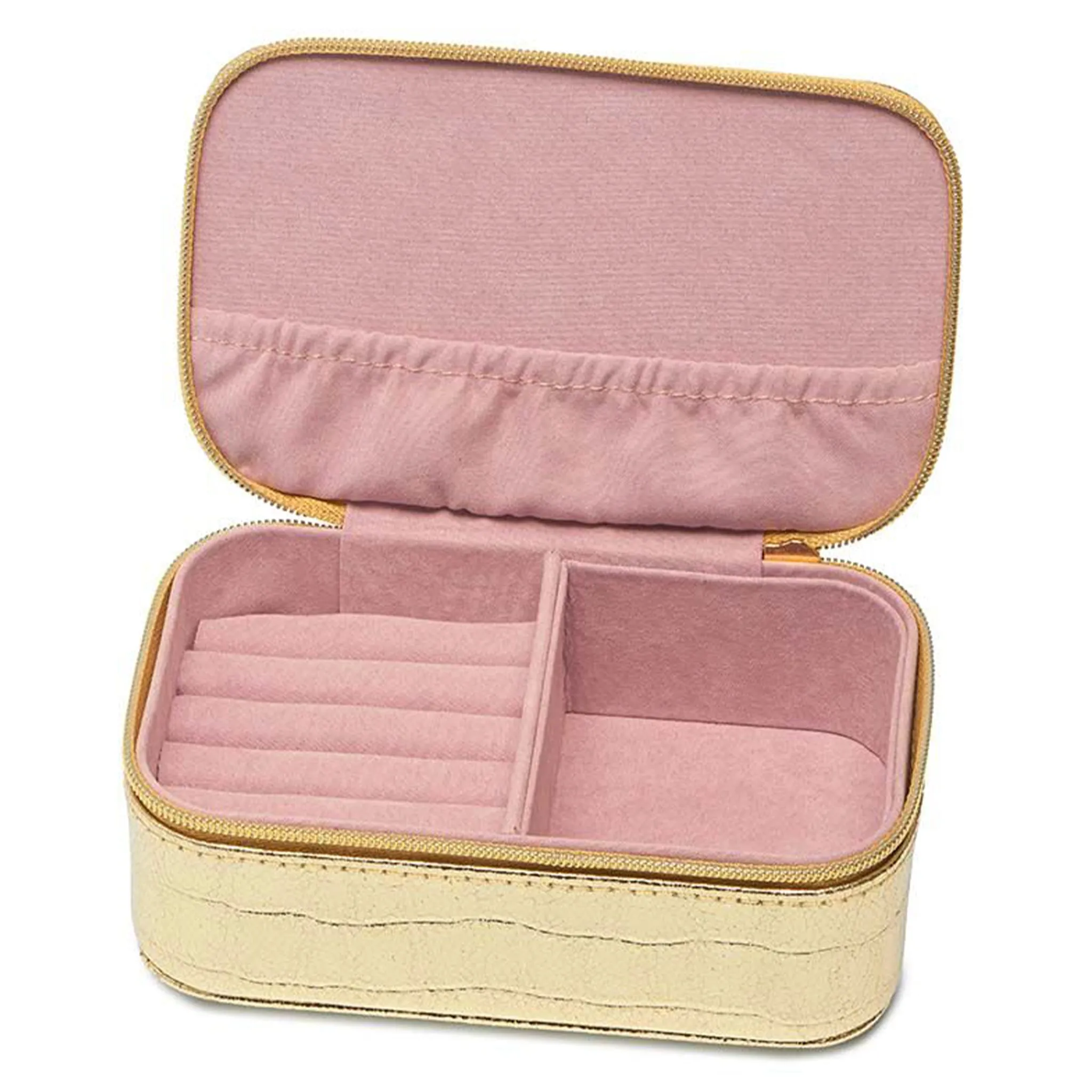 Estella Bartlett Treasure Me Mini Jewellery Box - Gold Croc