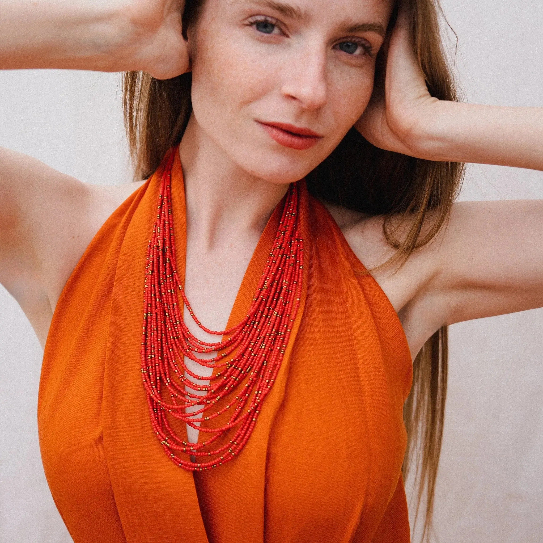 Ethnic Necklace, Multi Strand Necklaces