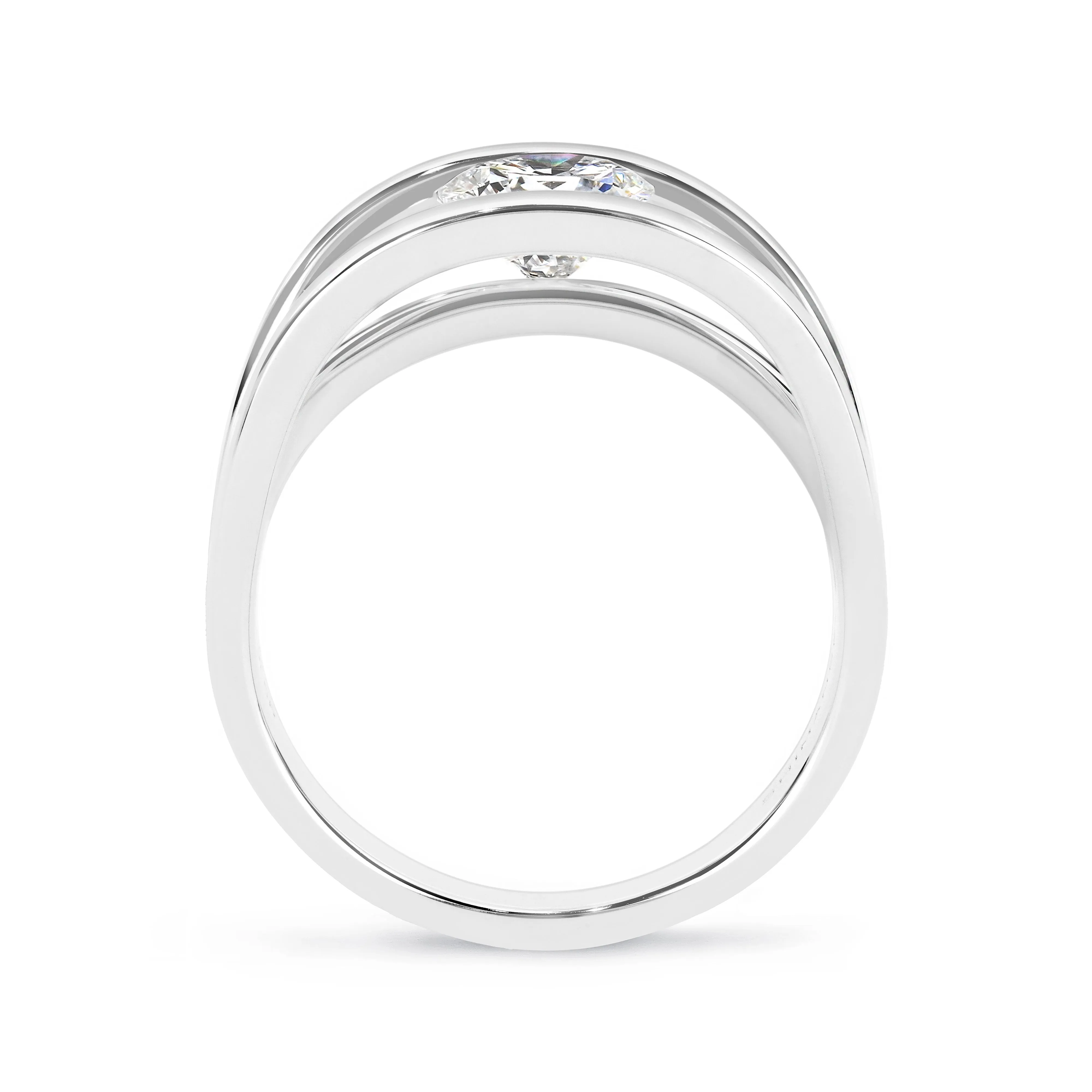 Evolym Diamond Engagement Ring