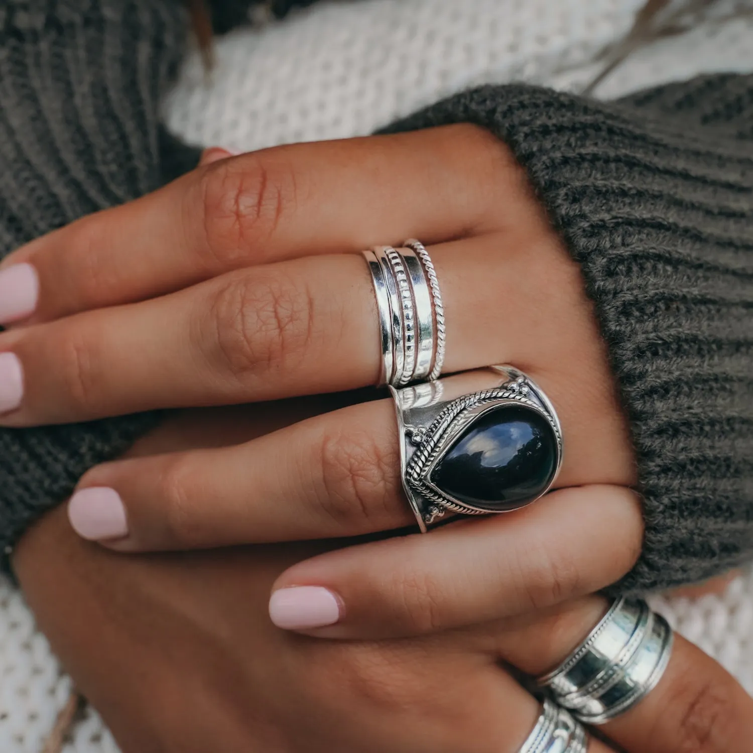 Five Stacked Ring