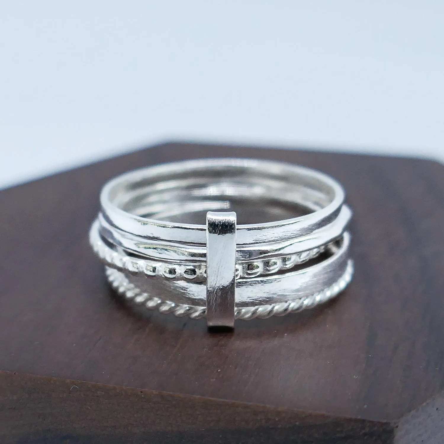 Five Stacked Ring