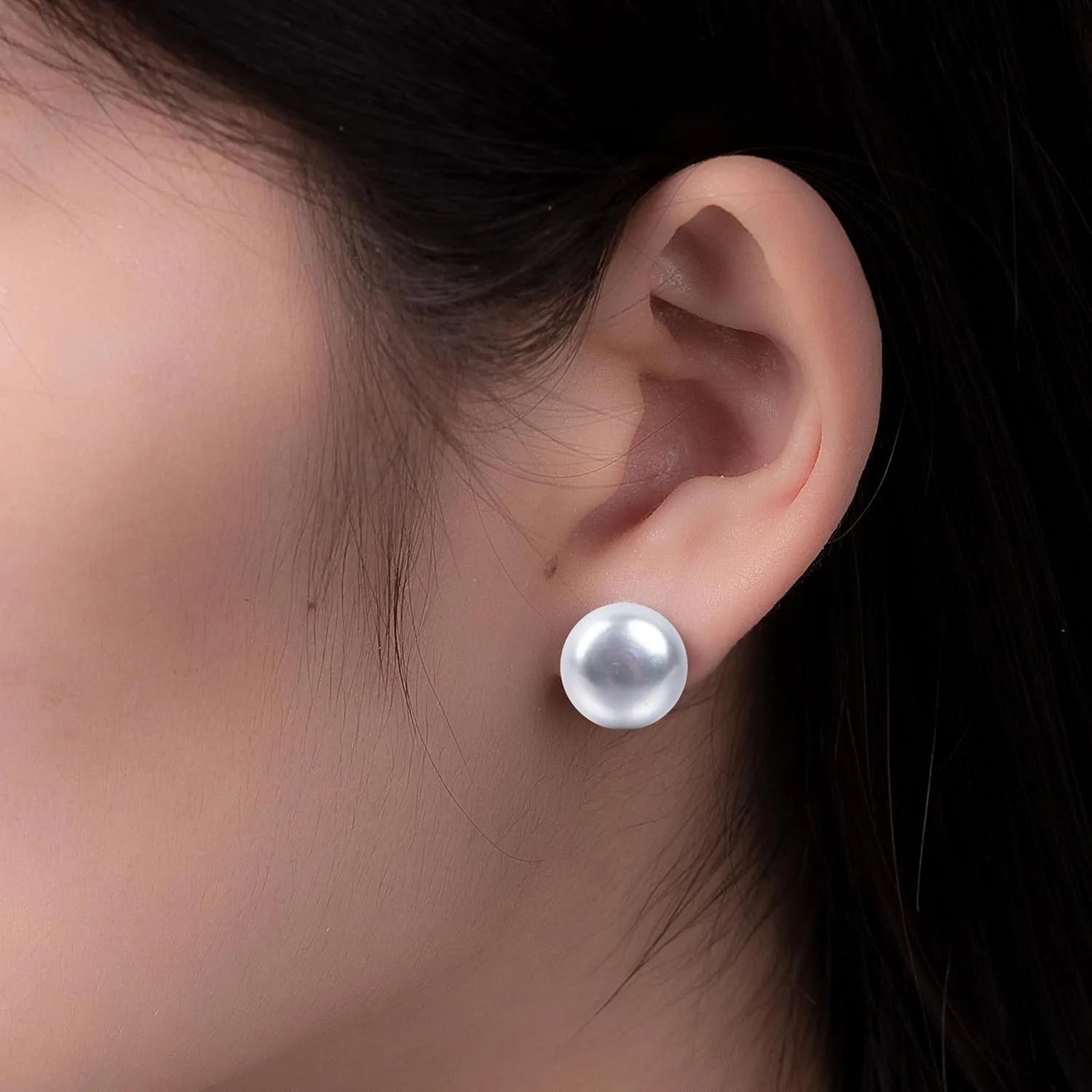 Freshwater Real Pearl Stud Earrings Quality Pearl Earrings for Women