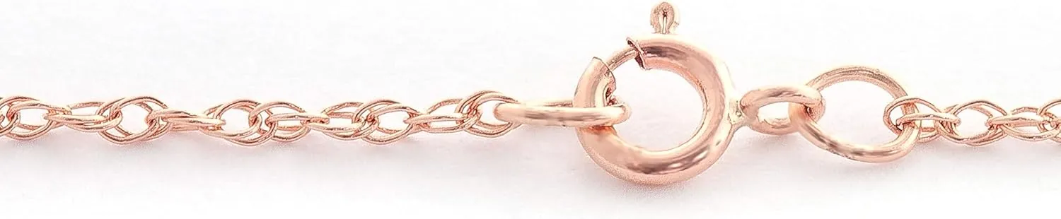 Galaxy Gold GG 14K Solid Rose Gold Lab Grown Heart Ruby Necklace and Stud Earrings Set Grade AAA