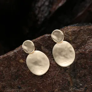 Geometric Drop Earrings for Women Round Summer Beach Accessories