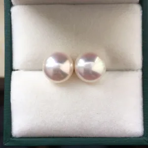 Gifts for Wife Anniversary S925 Sterling Silver Pearl Stud Earrings for Women- Genuine Handpicked Nature Freshwater Pearls Earring- Birthday Christmas Mothers Day Valentine's Day Jewelry Gifts