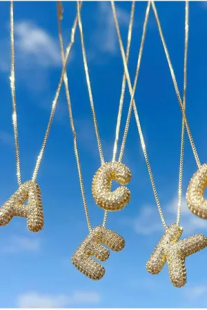 Glitz & Glam Initial Necklace Glitz & Glam Initial Necklace