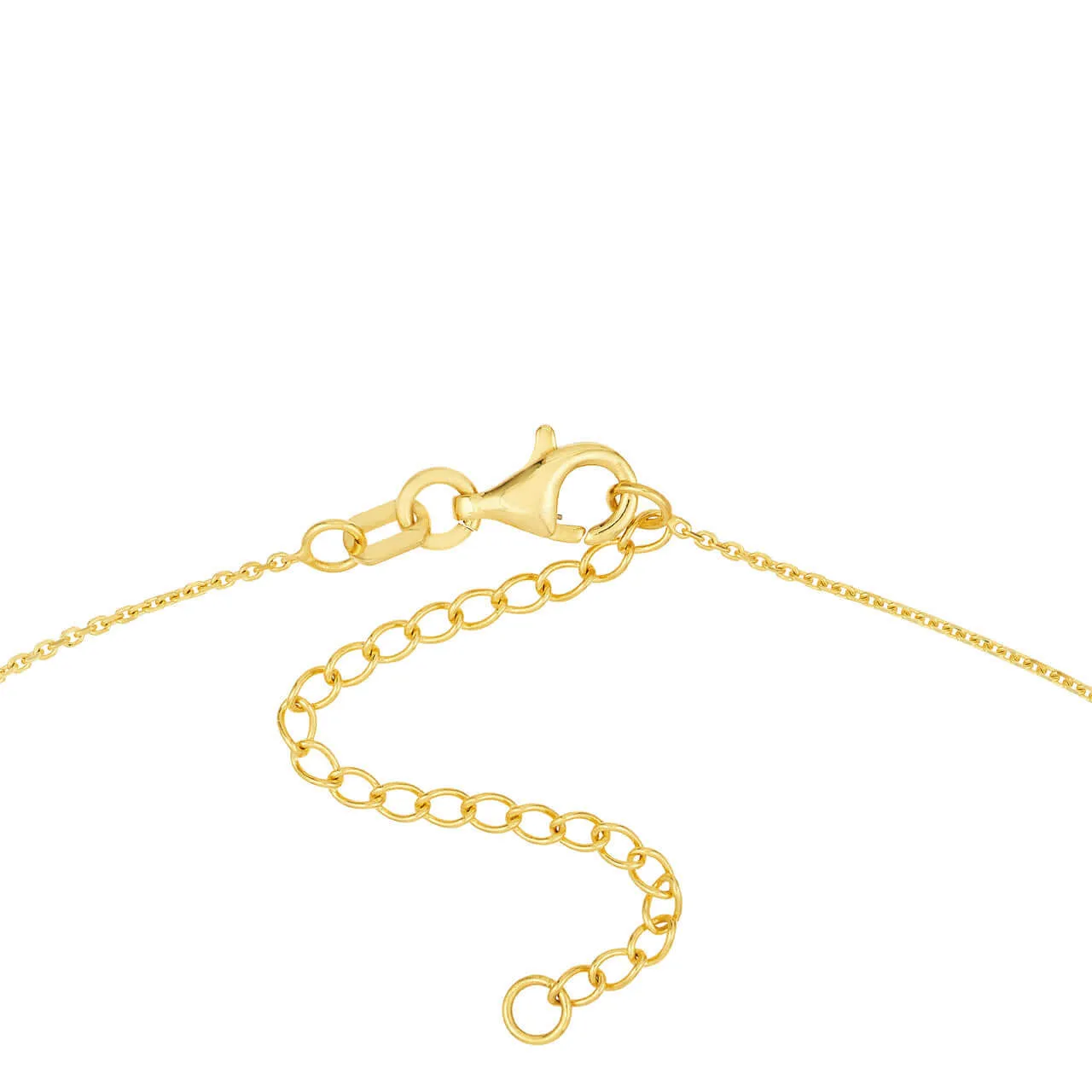 Gold Diamond Moon & Stars Medallion Necklace