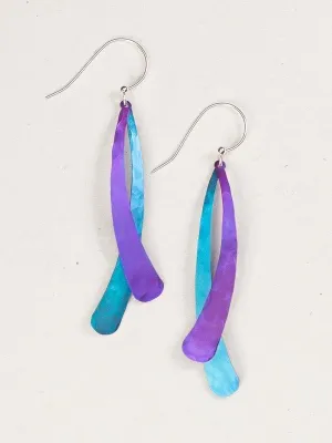 Holly Yashi Sonja Earrings - Turquoise/Purple